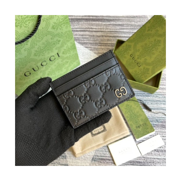 구찌 남성 시그니처 카드지갑 473927