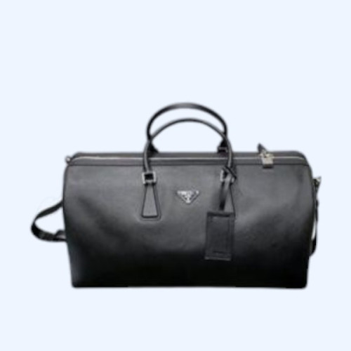 프라다 사피아노 가죽 트레블백 블랙팩토리
