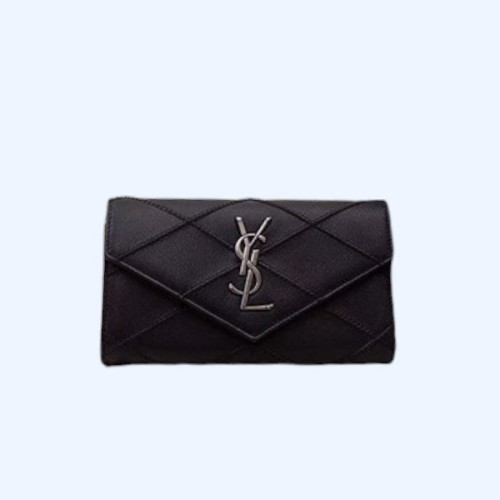 [Yves Saint Laurent]입생로랑 플랩 장지갑 455662