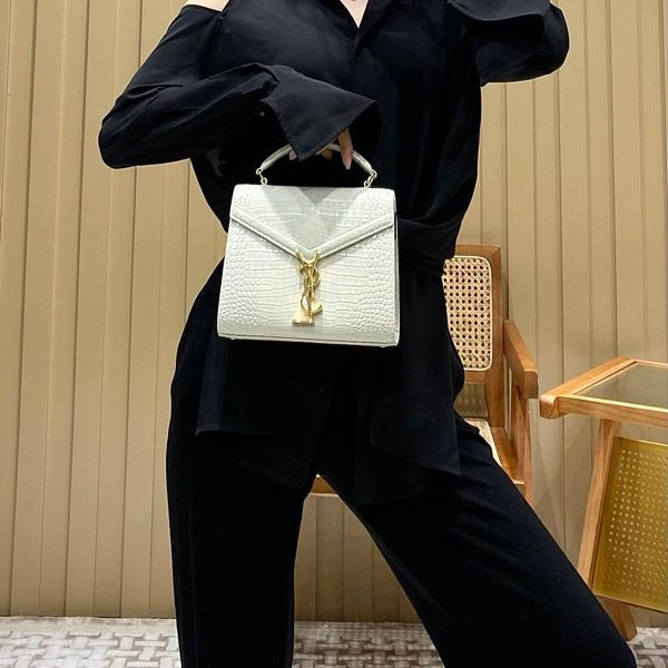 입생로랑 카산드라 탑핸들 숄더백 미니