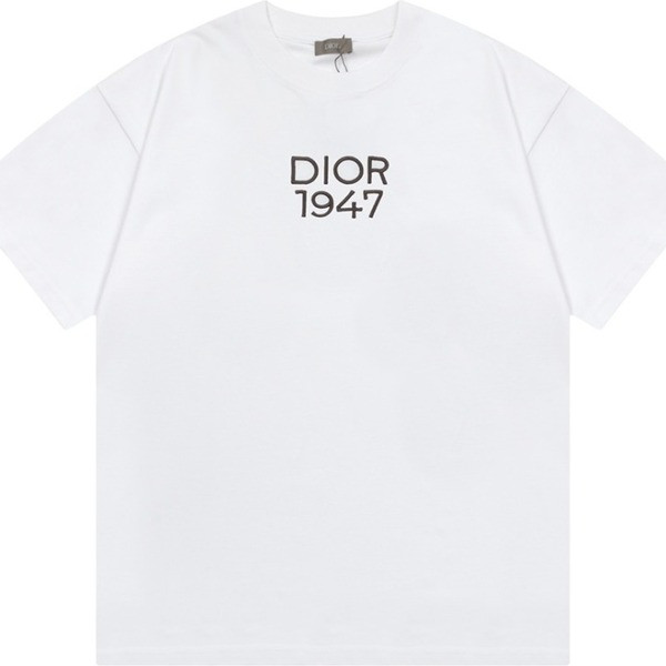[ Dior ] 디올 라운드 반팔티