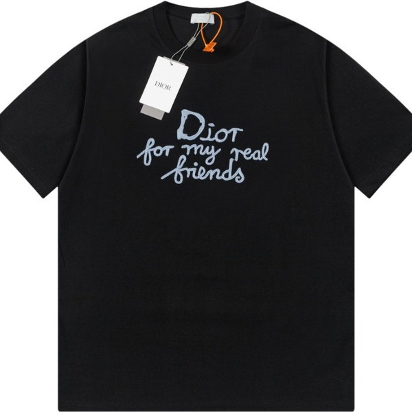 [ Dior ] 디올 라운드 반팔티