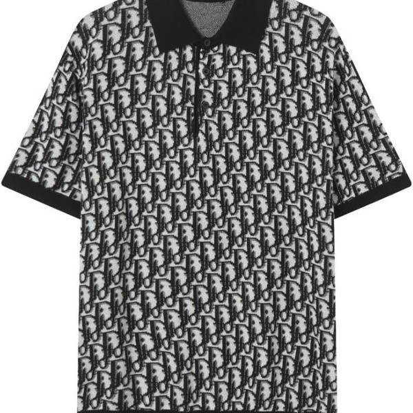 [ Dior ] 디올 카라 반팔 니트