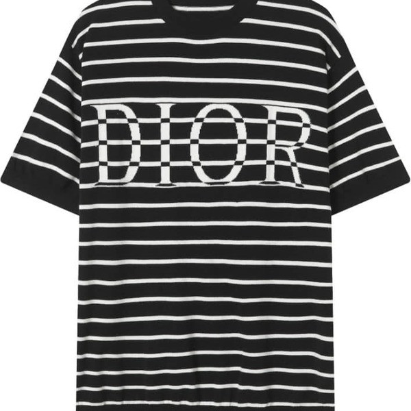 [ Dior ] 디올 라운드 반팔 니트