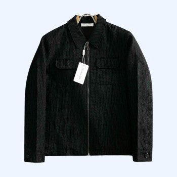 [ Dior ] 디올 자카드 카라 집업 자켓