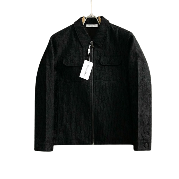 [ Dior ] 디올 자카드 카라 집업 자켓