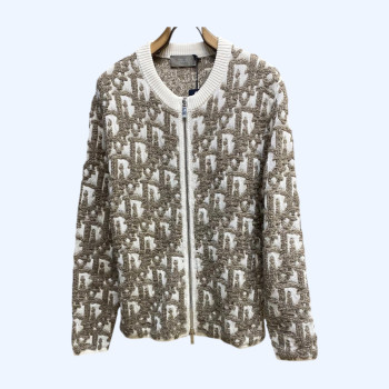 [ Dior ] 디올 자카드 집업 가디건