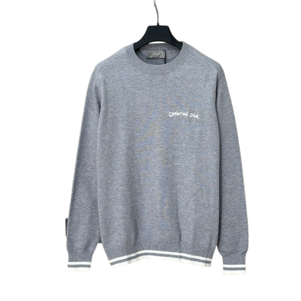 [ Dior ] 디올 자수 라운드 니트