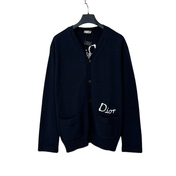 [ Dior ] 디올 자수 니트 가디건