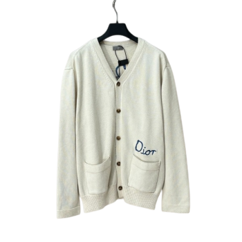 [ Dior ] 디올 자수 니트 가디건
