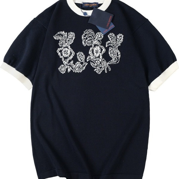 [ LV ] 라운드 반팔 니트