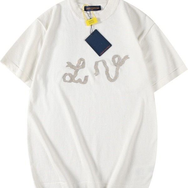 [ LV ] 라운드 반팔 니트