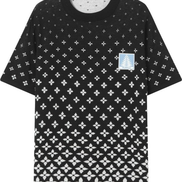 [ LV ] 라운드 반팔 니트