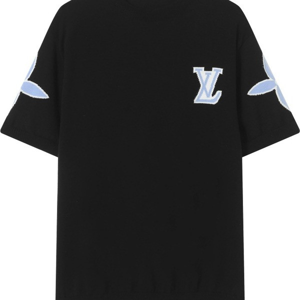 [ LV ] 라운드 반팔 니트