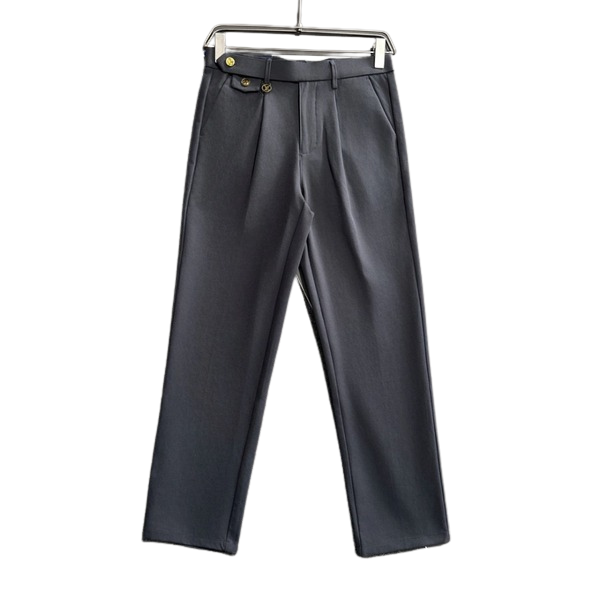 [ LV ] 일자핏 단추 슬랙스