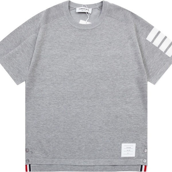 [ Thom Browne ] 톰브라운 라운드 반팔티