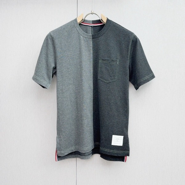 [ Thom Browne ] 톰브라운 라운드 반팔티