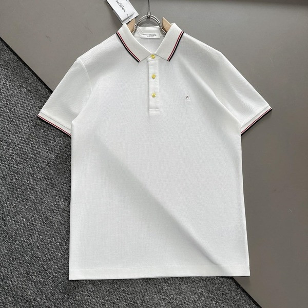 [ Thom Browne ] 톰브라운 카라 반팔티