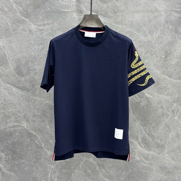 [ Thom Browne ] 톰브라운 라운드 반팔티