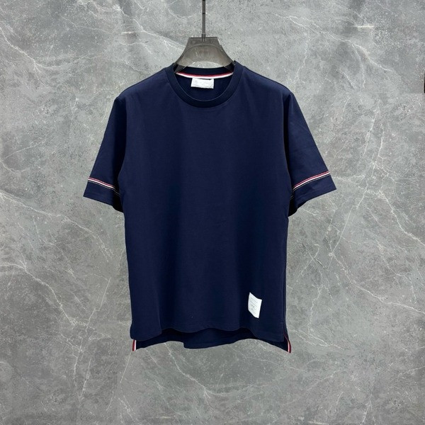 [ Thom Browne ] 톰브라운 라운드 반팔티