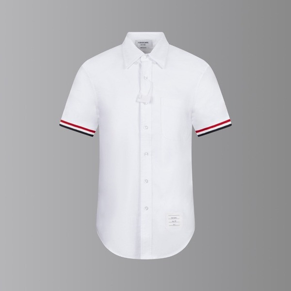 [ Thom Browne ] 톰브라운 카라 반팔 셔츠