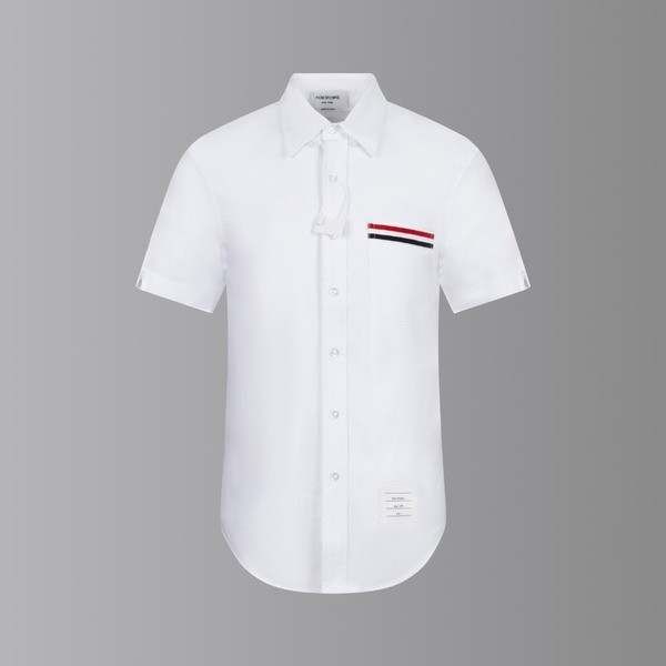 [ Thom Browne ] 톰브라운 카라 반팔 셔츠