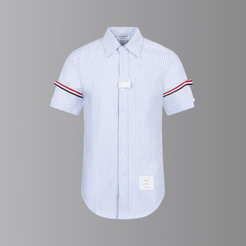 [ Thom Browne ] 톰브라운 카라 반팔 셔츠