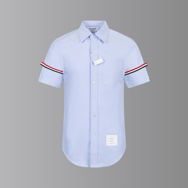 [ Thom Browne ] 톰브라운 카라 반팔 셔츠