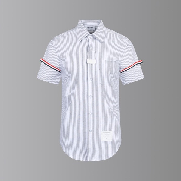 [ Thom Browne ] 톰브라운 카라 반팔 셔츠