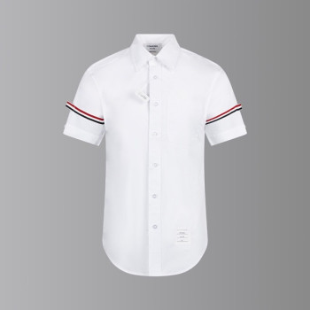 [ Thom Browne ] 톰브라운 카라 반팔 셔츠