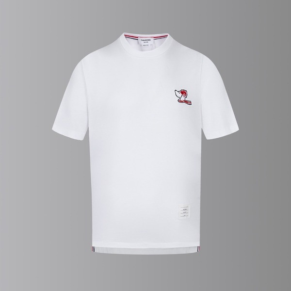 [ Thom Browne ] 톰브라운 라운드 반팔티