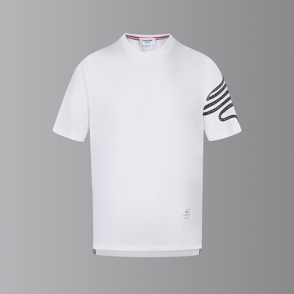 [ Thom Browne ] 톰브라운 라운드 반팔티