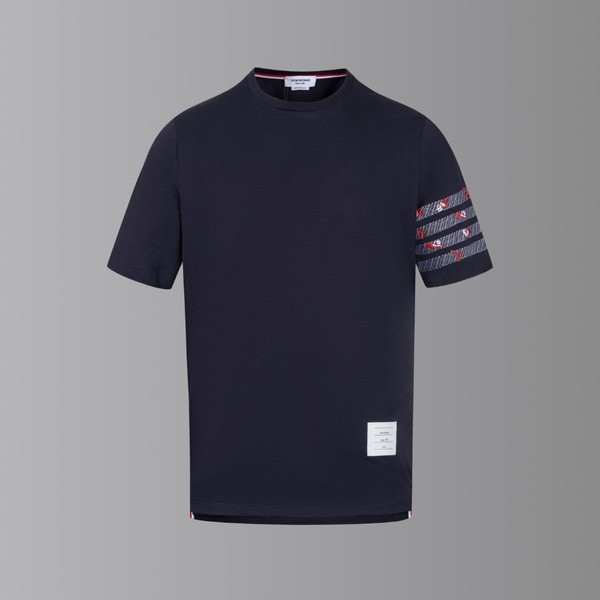 [ Thom Browne ] 톰브라운 라운드 반팔티