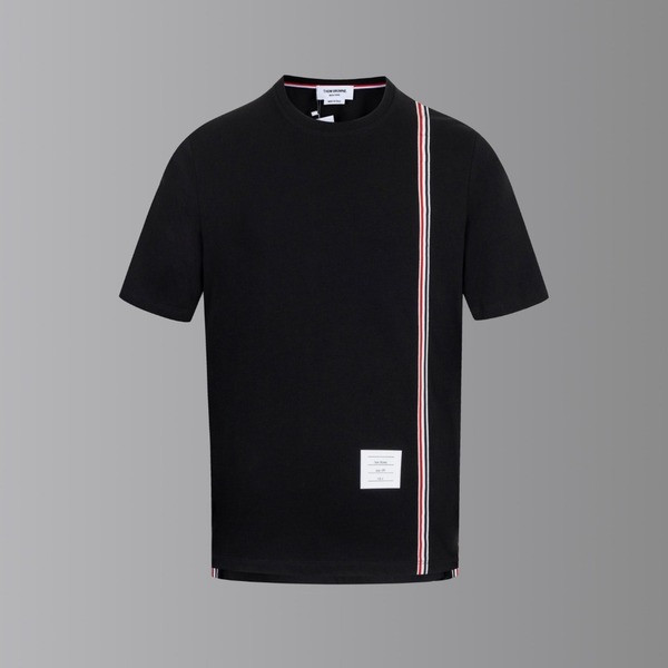 [ Thom Browne ] 톰브라운 라운드 반팔티