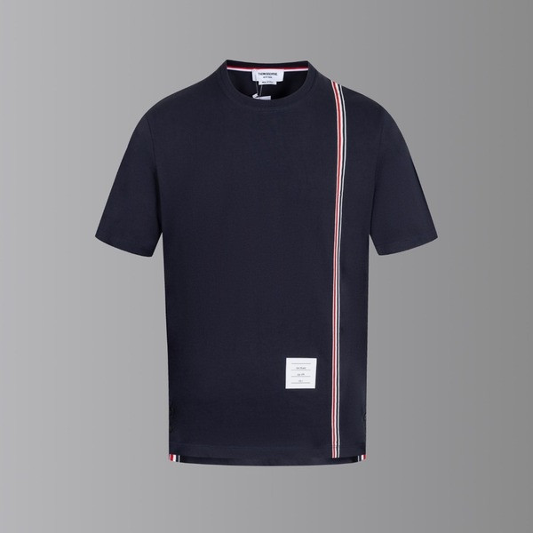 [ Thom Browne ] 톰브라운 라운드 반팔티