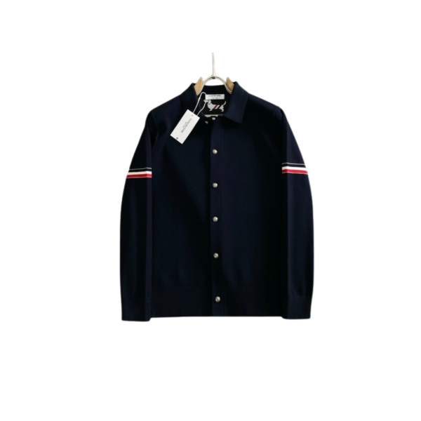 [ Thom Browne ] 톰브라운 단추 울 니트 가디건