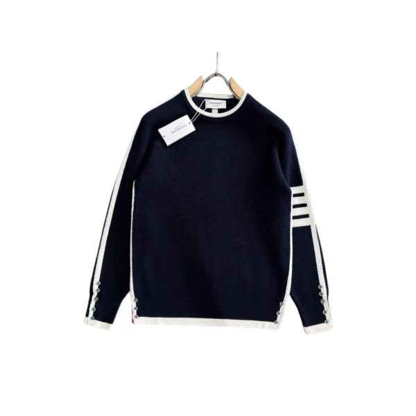 [ Thom Browne ] 톰브라운 라운드 니트