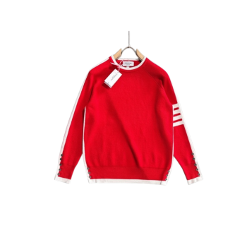 [ Thom Browne ] 톰브라운 라운드 니트