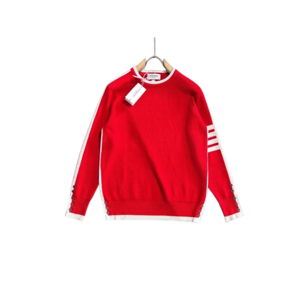 [ Thom Browne ] 톰브라운 라운드 니트