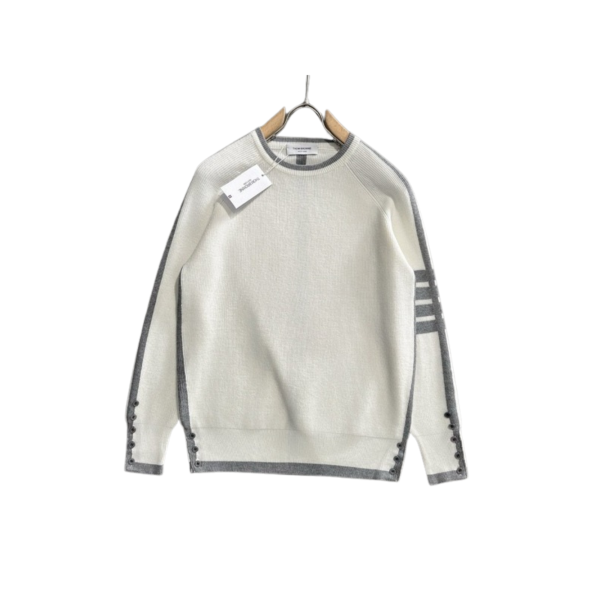 [ Thom Browne ] 톰브라운 라운드 니트