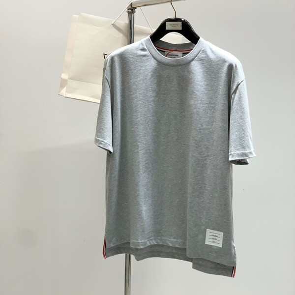 [ Thom Browne ] 톰브라운 라운드 반팔티