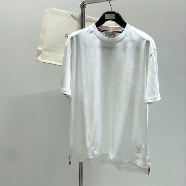 [ Thom Browne ] 톰브라운 라운드 반팔티