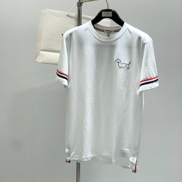 [ Thom Browne ] 톰브라운 라운드 반팔티