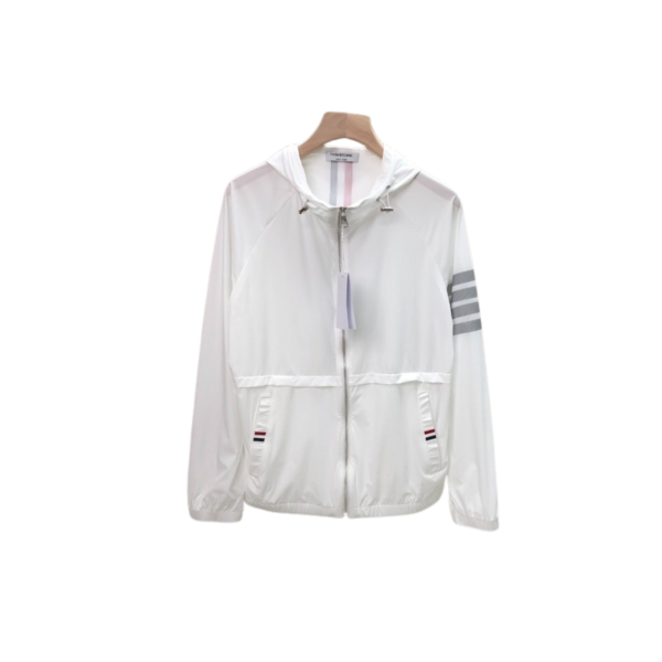 [ Thom Browne ] 톰브라운 후드 집업 자켓