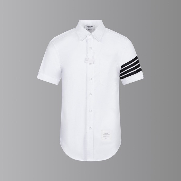 [ Thom Browne ] 톰브라운 카라 반팔 셔츠
