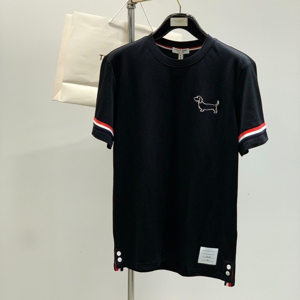 [ Thom Browne ] 톰브라운 라운드 반팔티