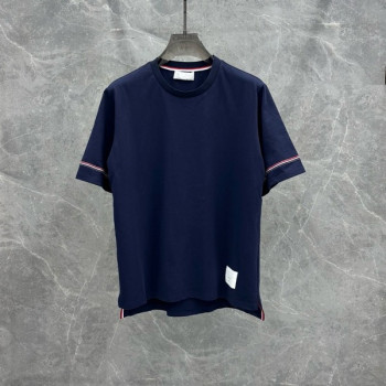 [ Thom Browne ] 톰브라운 라운드 반팔티