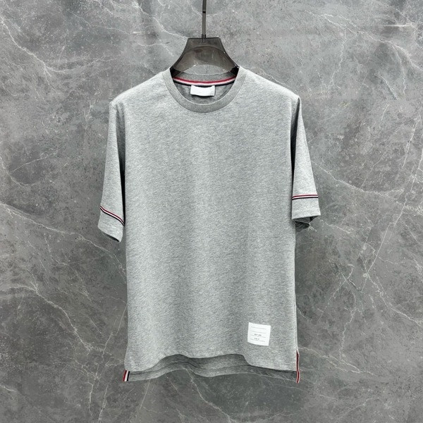 [ Thom Browne ] 톰브라운 라운드 반팔티