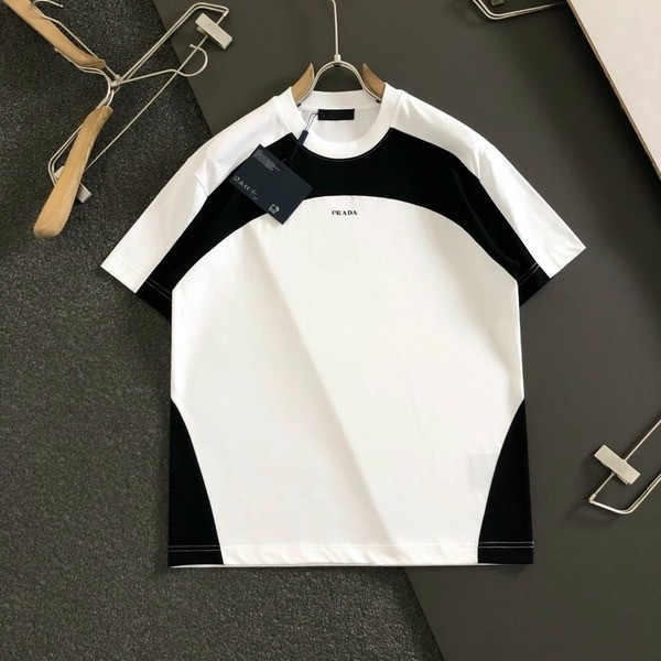 [ Prada ] 프라다 라운드 반팔티