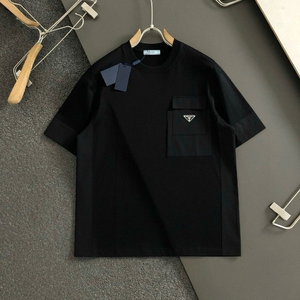 [ Prada ] 프라다 라운드 반팔티